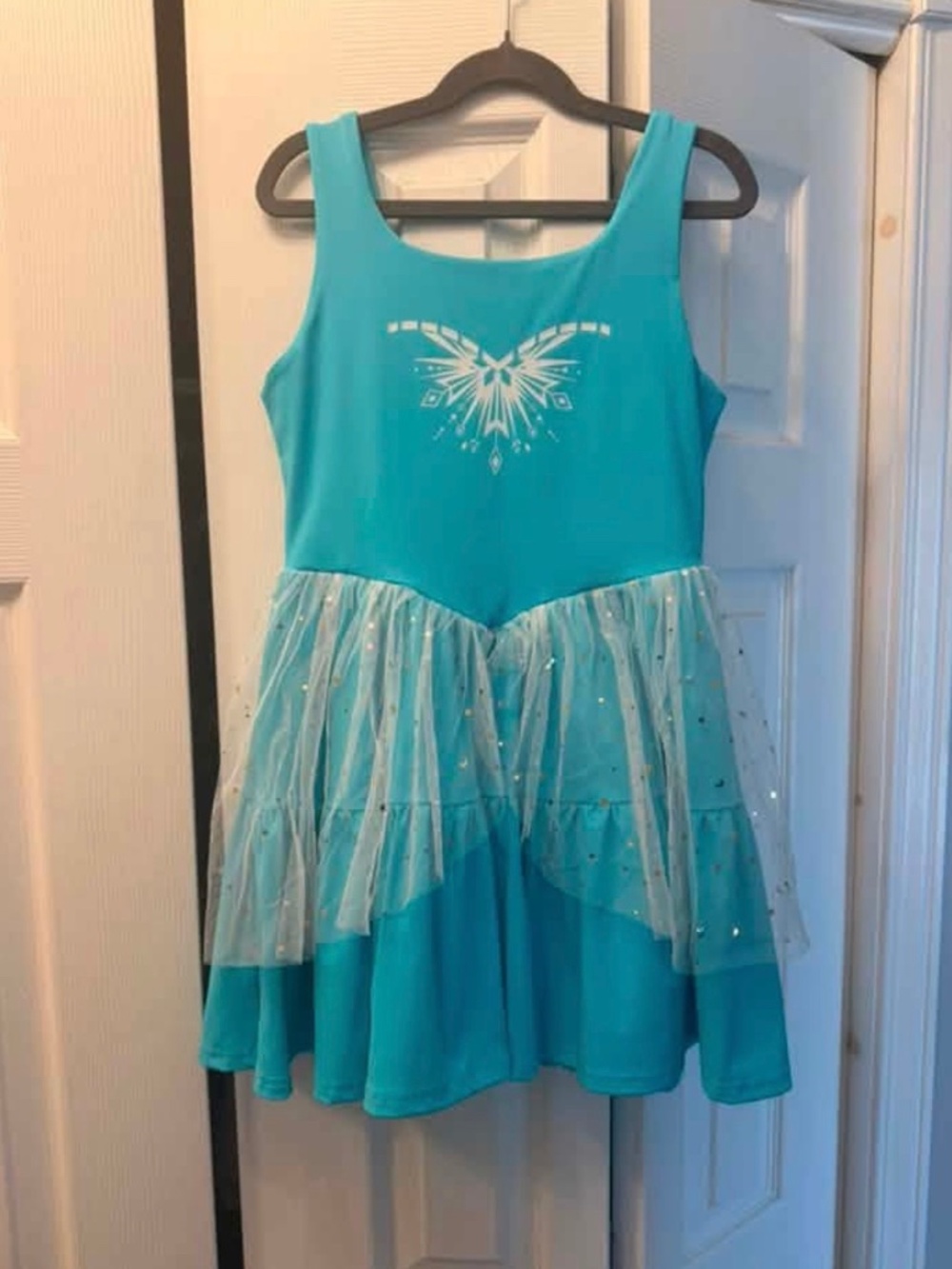 Size 12 Girl’s Ice Queen athletic Dress NWOB